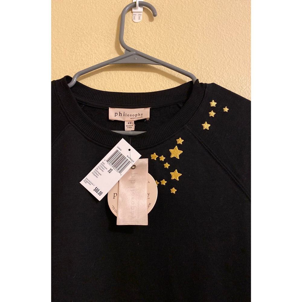 NWT Philosophy Star sweatshirt